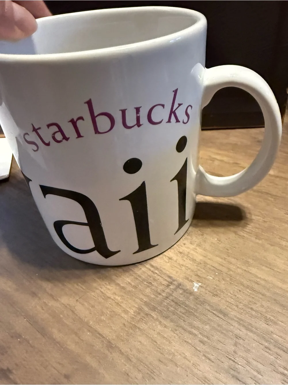 Starbucks Coffee Co. City Mug Collector Series - Hawaii Floral Lei Large 2000